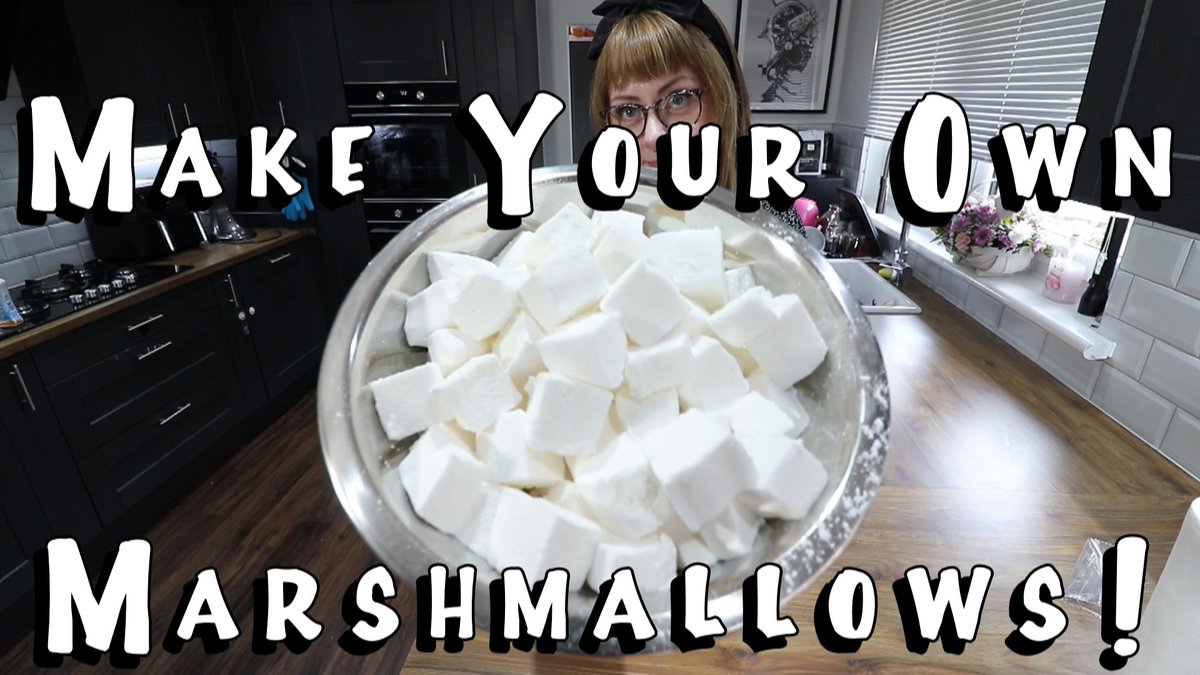 💜💛💚 NEW VIDEO 💙🧡❤️ Easy Marshmallows! youtu.be/9mjhnTUIyms Please consider liking and subscribing ❤️