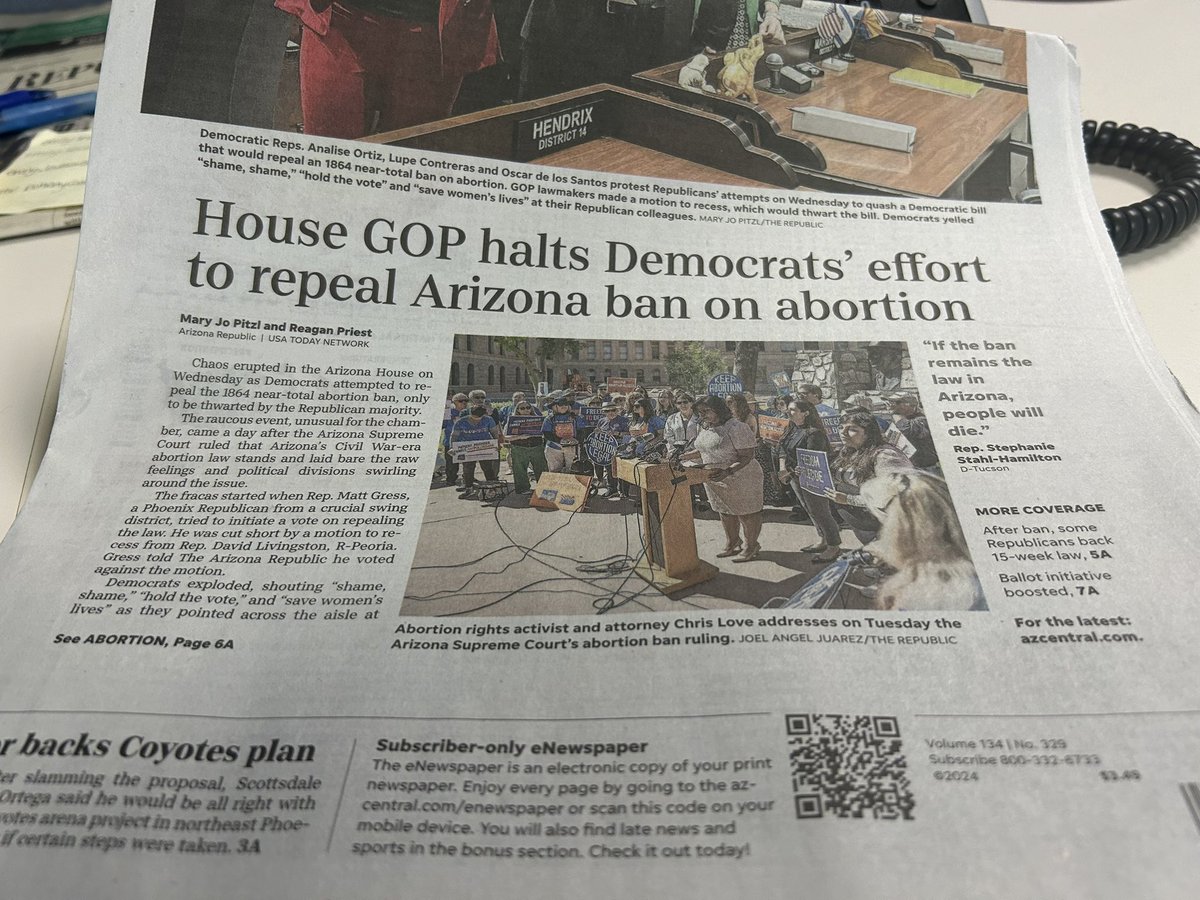 Two front page stories in a row and several iconic co-bylines all in one week — rock on @reaganspriest!