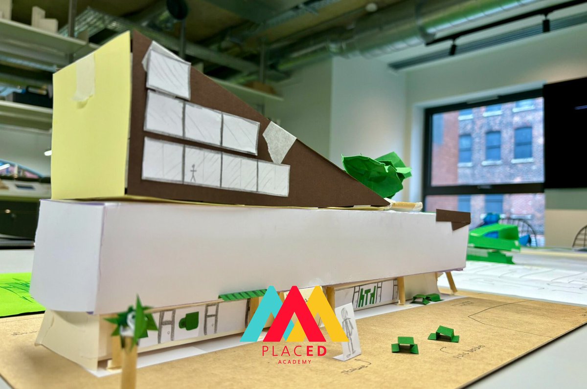 Great new #PLACEDAcademy pics by Corbyn John Media from our recent sessions in Manchester, led by @MatthewsArch, focussed on site analysis, model making and the relationship between a building and public realm! 👏 #PLACED