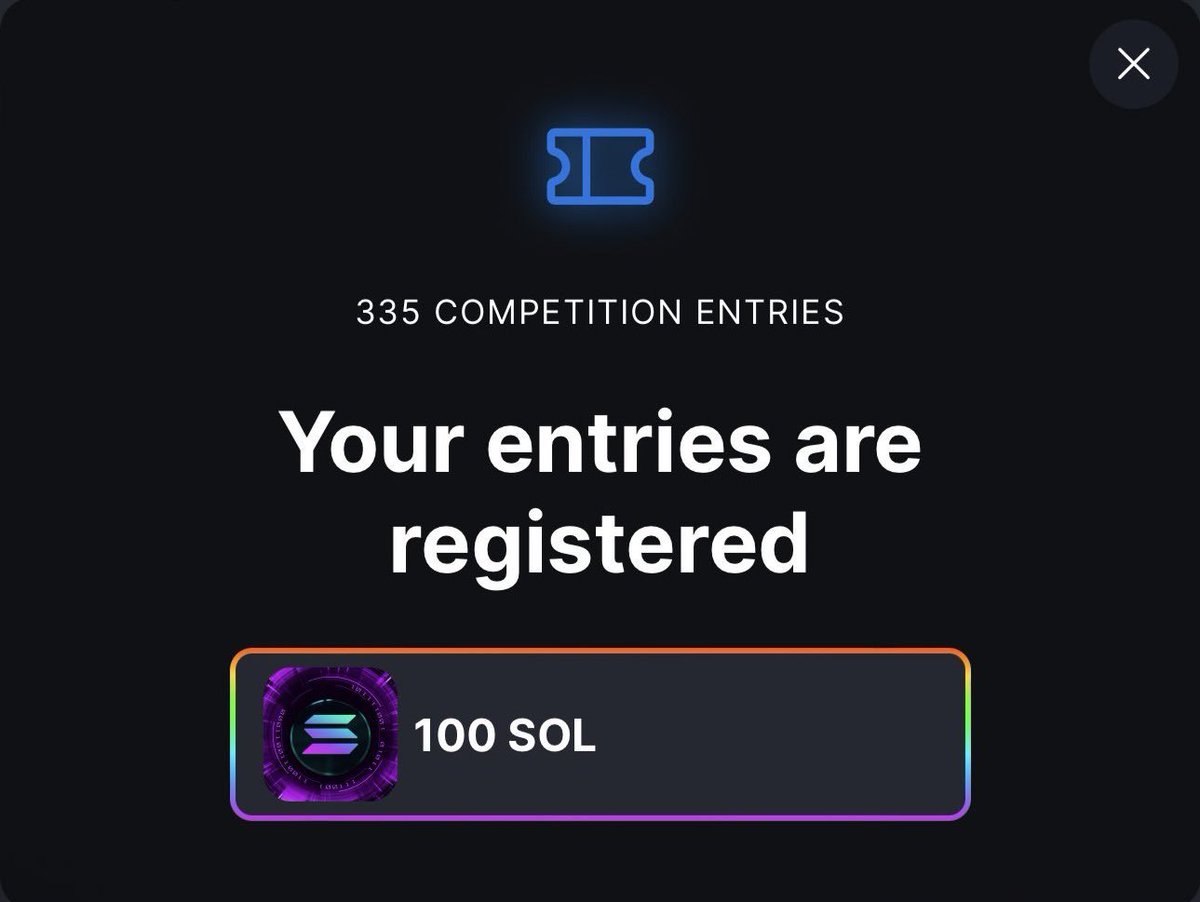GIVEAWAY! 🎰 2 HOURS until @Meta_Winners 100 $SOL raffle draws! (⛽️ is FREE) Enter on metawin.com I am giving away $10 in $ETH to 1 person who Likes ❤️, RTs & Tags 2 friends!!