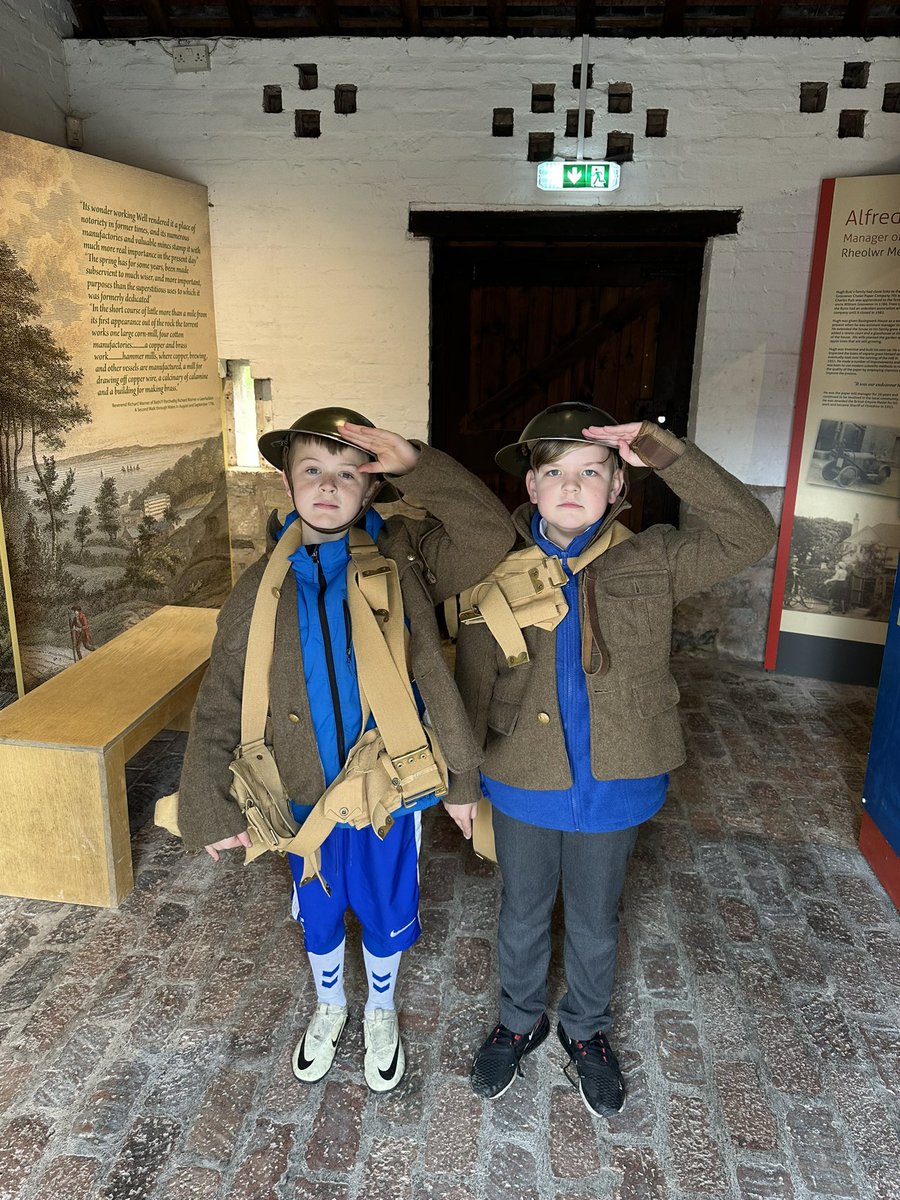 MissGmg's tweet photo. Our visit to @greenfieldvally allowed us to explore the past and present. Trying on historical clothing and experiencing a Victorian school, the children will compare these relics to modern-day items and structures.

@YsgolMaesglas https://t.co/XTzrVBsEUB