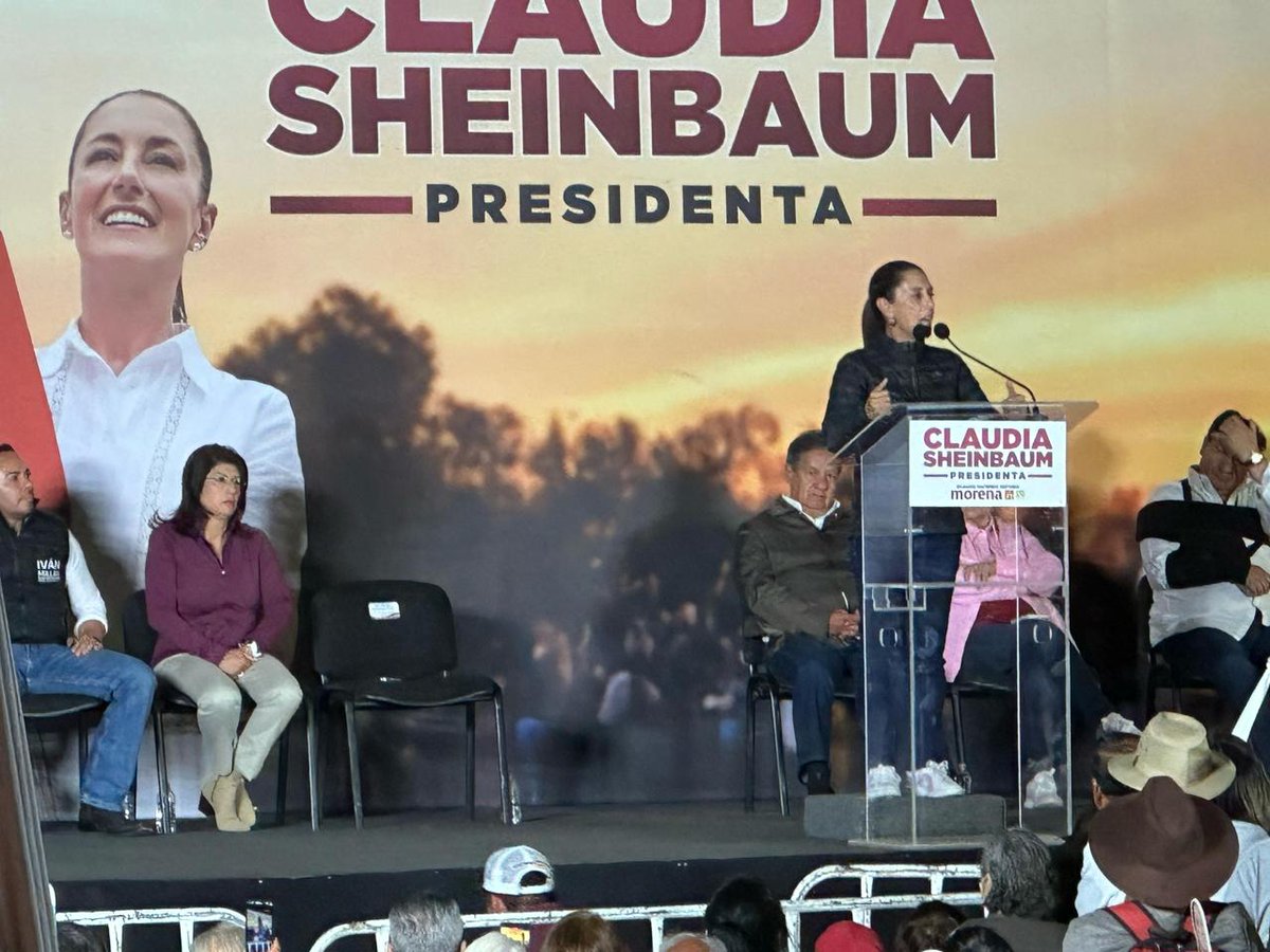 Cierran Sheinbaum y #MarielaGutiérrez en Amecameca su Gira de Tres Días por #Edomex 
acontecerperiodico.com/cierran-sheinb…