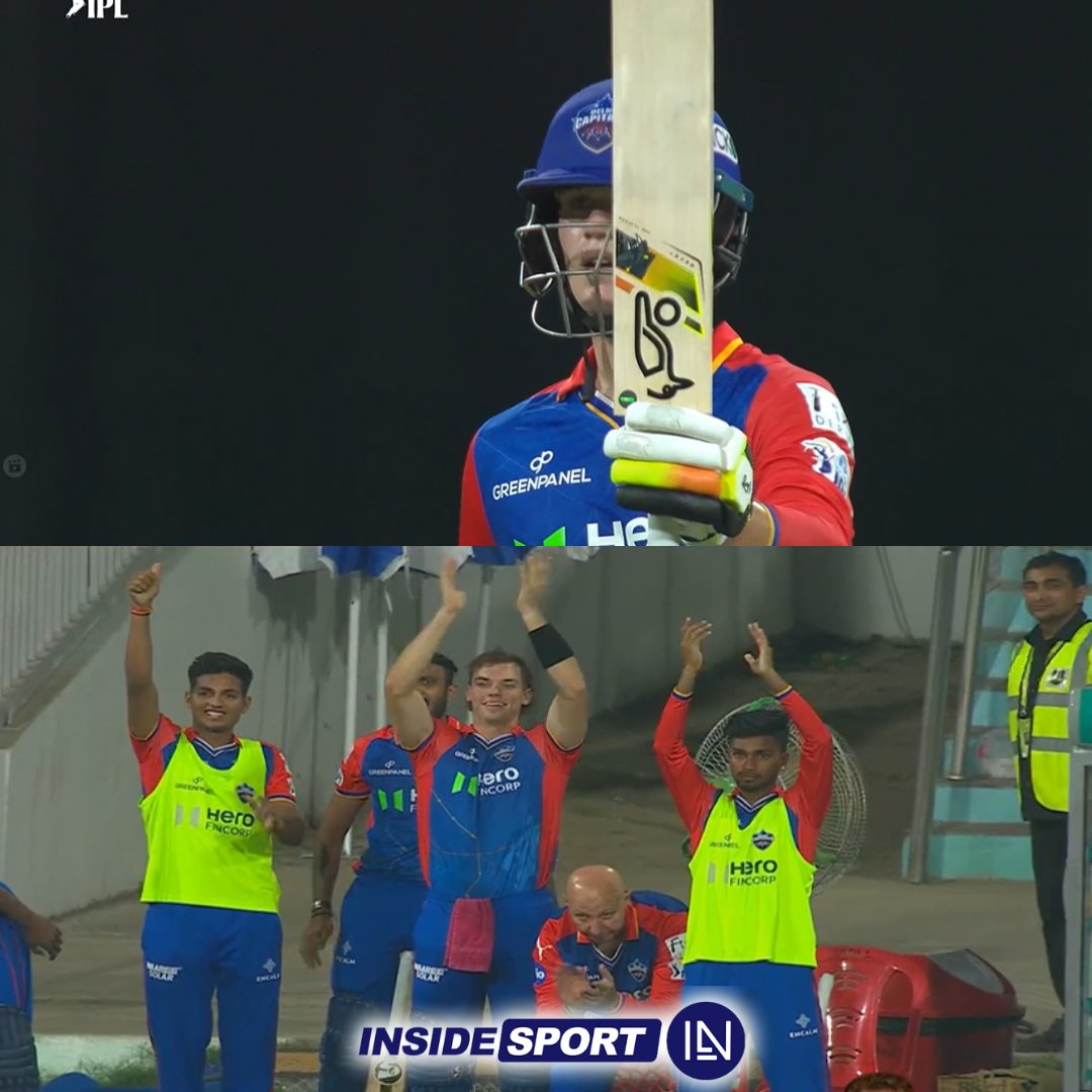 Fifty on IPL debut for Jake Fraser-McGurk! 📸: JioCinema #IPL2024 #LSGvsDC #JakeFraserMcGurk #DelhiCapitals #CricketTwitter