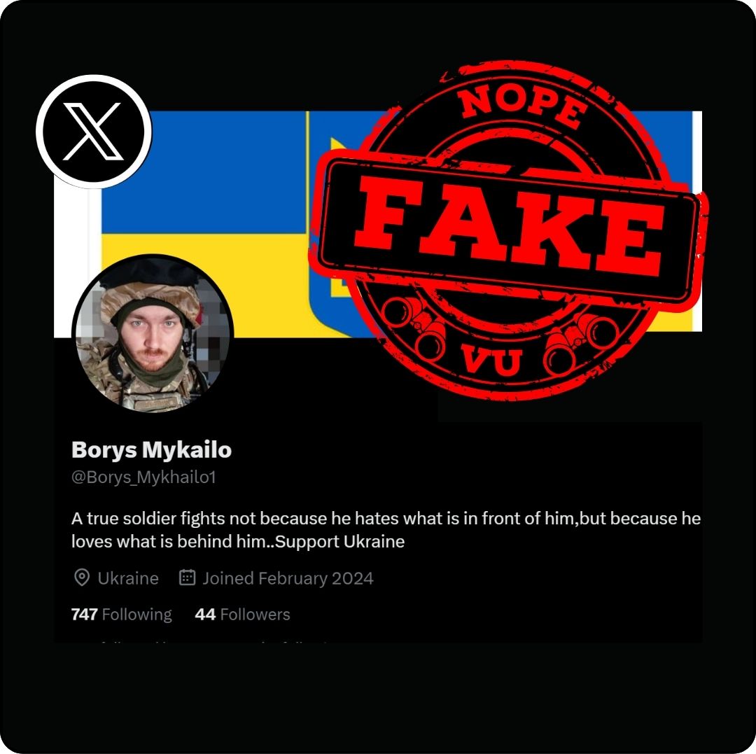 #vu #scamalert #xscam
❌ FAKE SOLDIER:
Borys Mykailo
aka Borys_Mykhailo1
x.com/Borys_Mykhailo1
ID link: twitter.com/intent/user?us…
ID: 1760965830550974464

⚠️ IMPERSONATES ✅A REAL SOLDIER in Ukraine 
⚠️ who has yet authorized the use of his name 
⚠️ R&B!

@Xsecurity @Support…