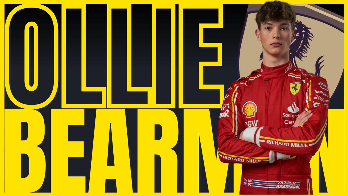 Lewis Hamilton ❌ Ollie Bearman ✔️ @OllieBearman became the first British Ferrari F1 driver this century at the Saudi Arabian GP, but how did he get there? @JimKimberley brings you up to date with his career so far in our latest YouTube video! 👇 youtube.com/watch?v=KdcRBn…