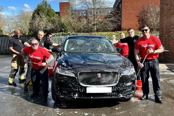 Is your car a bit on the mucky side? Why not bring it down to our charity car wash at our Rushden Fire Station tomorrow? Our firefighters, staff and volunteers will get it clean in return for a donation to the @firefighters999 charity. 📅Sat 13 April 2024 ⏲️10am-4pm 📍NN10 6PR