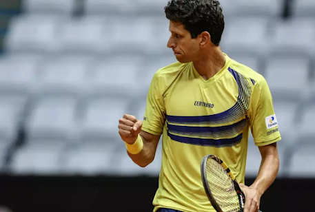 NA SEMIFINAL! 🎾 Marcelo Melo 🇧🇷, ao lado de Alexander Zverev 🇩🇪, vence e segue para a semifinal do Masters 1000 de Monte Carlo 🇲🇨 Vitória por 2 sets a 0 (6/2 e 7/6) sobre Taylor Fritz 🇺🇸 e Holger Rune 🇩🇰 A dupla agora enfrentará Marcelo Arévalo 🇸🇻 e Mate Pavic 🇭🇷 📸: João…