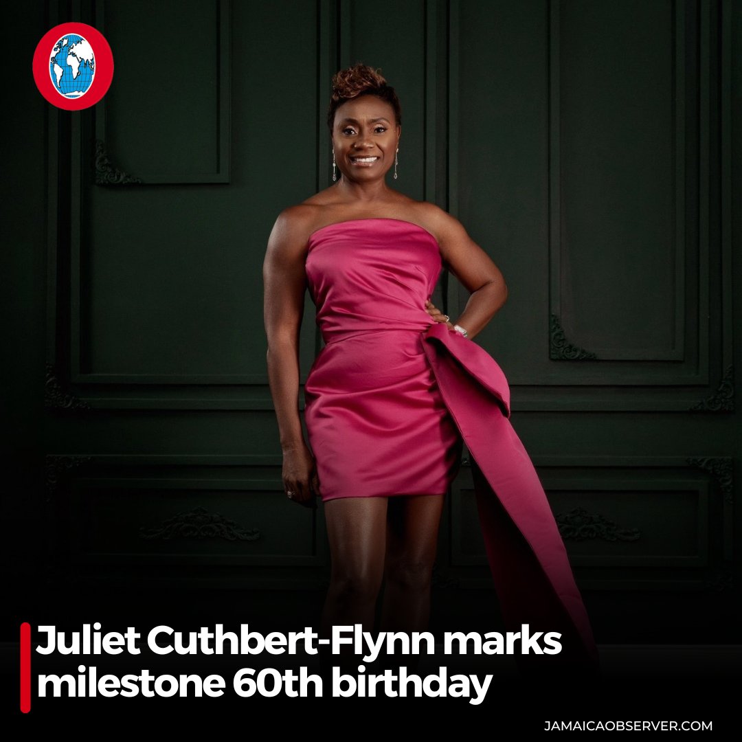 Despite her youthful appearance, it may come as a surprise that Juliet Cuthbert-Flynn has recently reached the milestone of 60 years. jamaicaobserver.com/2024/04/12/jul…