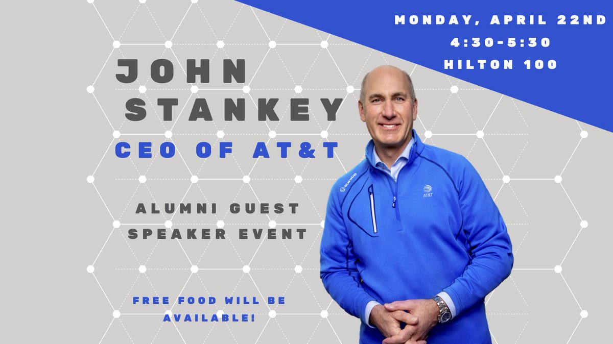 The LMU community is invited to a special event featuring LMU alumnus and CEO of @ATT, John Stankey '85! 🦁 John will discuss how to build a successful career in the corporate world while detailing his journey from LMU to CEO of AT&T. 💼 RSVP at bit.ly/4aNO5gG #lmucba