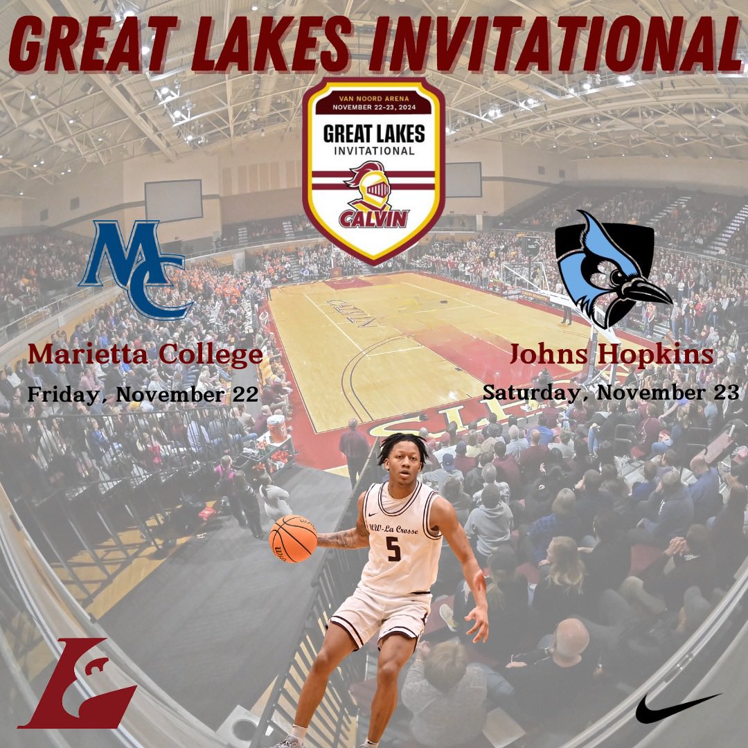 🚨Eagle Fans🚨 A big piece of the 2024-2025 schedule has been set!! UWL Basketball will be heading to the Great Lakes Invitational to compete in the best event in Division 3!! #AsAnEagle 🦅🏀