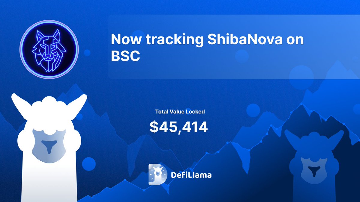 Now tracking @shibanovadefi on @BNBCHAIN Yield Farming, AMM, & DEX built on BSC