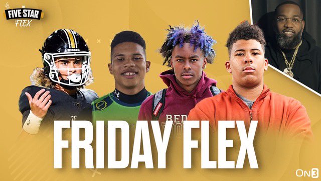 On Todays 5️⃣⭐️💪🏾: It’s the FRIDAY FLEX!! Dukes provides his Intel on: 🗣️: QBs Julian Lewis, Husan Longstreet, & Kj Lacey 🗣️: WR Taz Williams 🗣️:OL Dontrell Glover, Brayden Jacobs, & Juan Gaston 🗣️:Florida making moves Hit the link 🔗: shorturl.at/fyK29