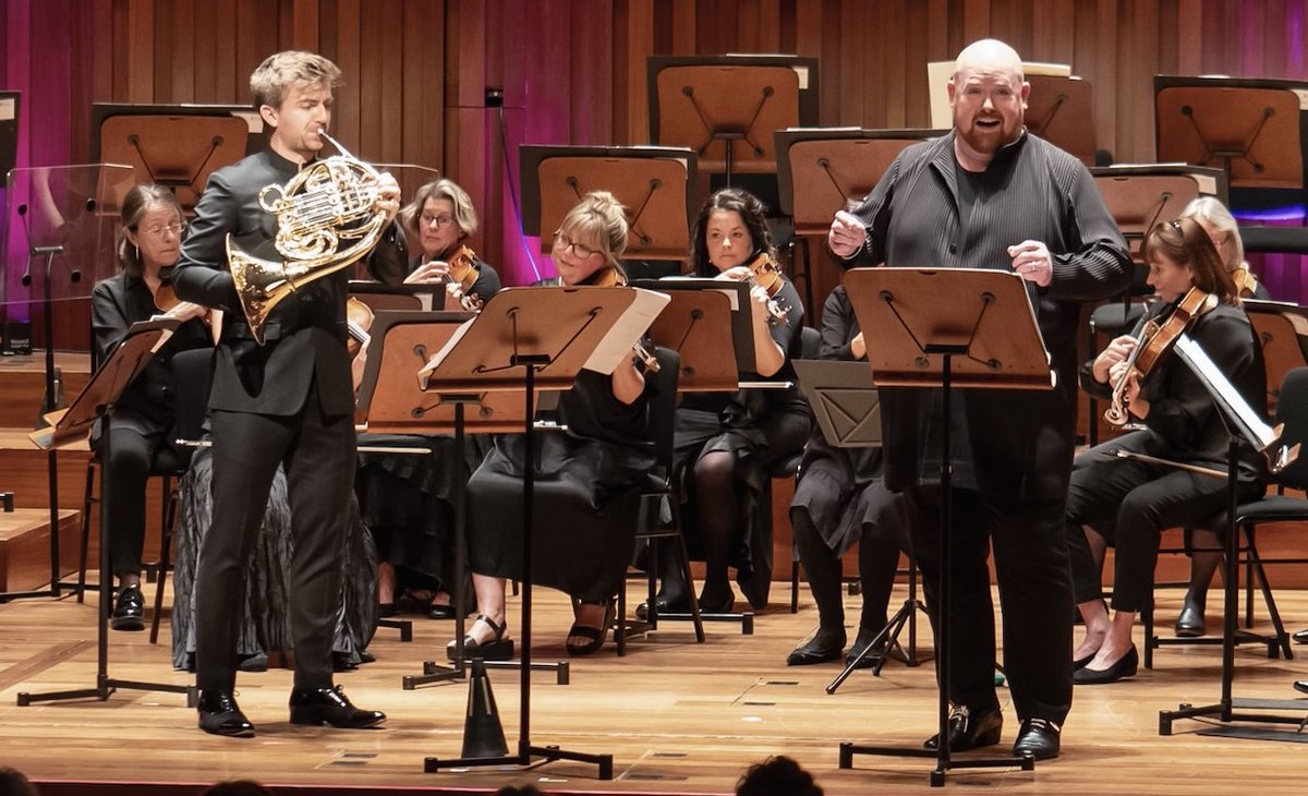 A New Horn Concerto Bows at the Barbican Judging by this April 9 concert at the Barbican’s Milton Court concert hall, versatility is the Britten Sinfonia’s middle name. Read the review: musicalamerica.com/news/newsstory…