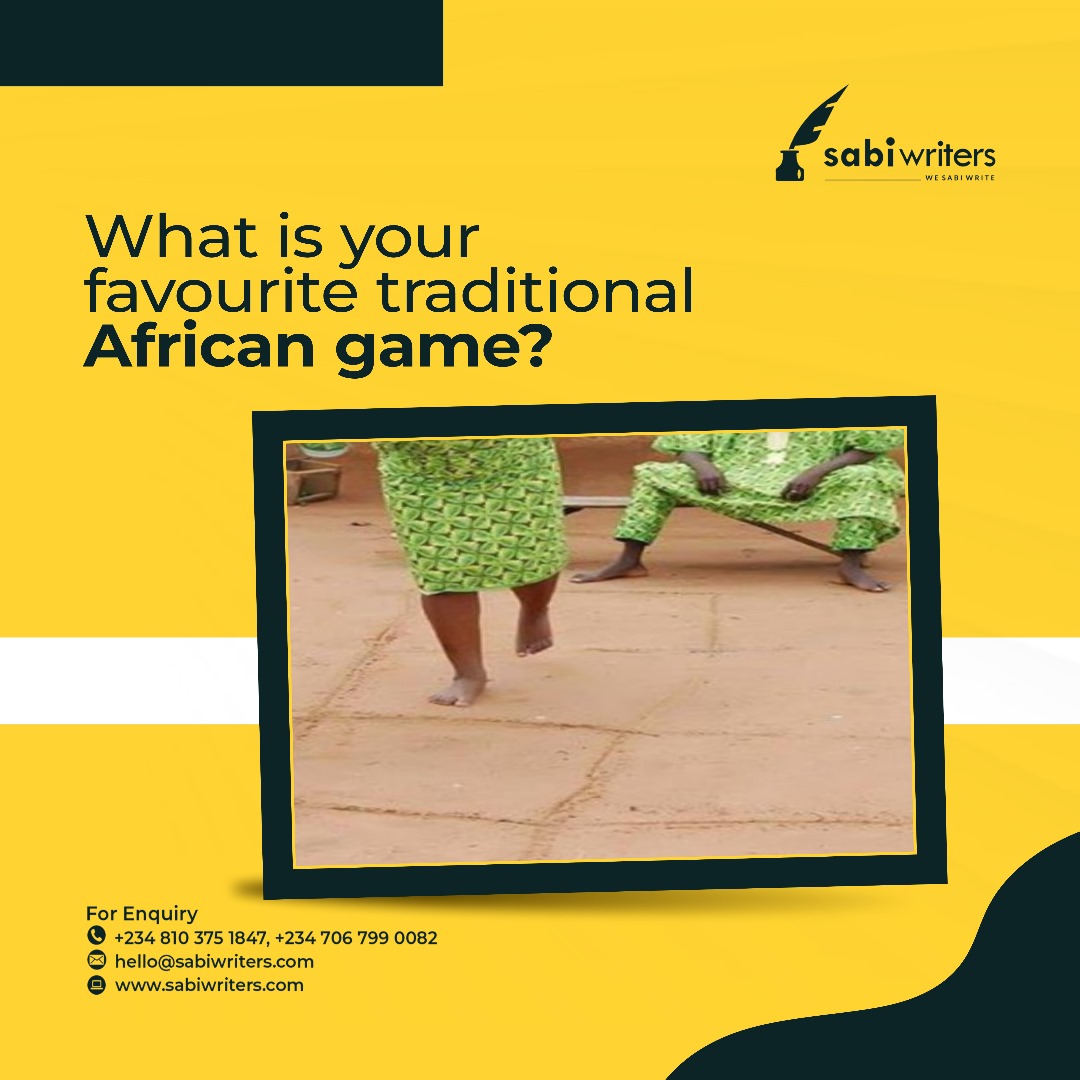 Do you still remember how you used to play the Suwe game and turn house owners in a jiffy?

Or maybe you have a particular game that formed your childhood memories.

Please, share them with us in the comments.

#sabiwriters #content #favouritegame #africangame #childhoodmemories