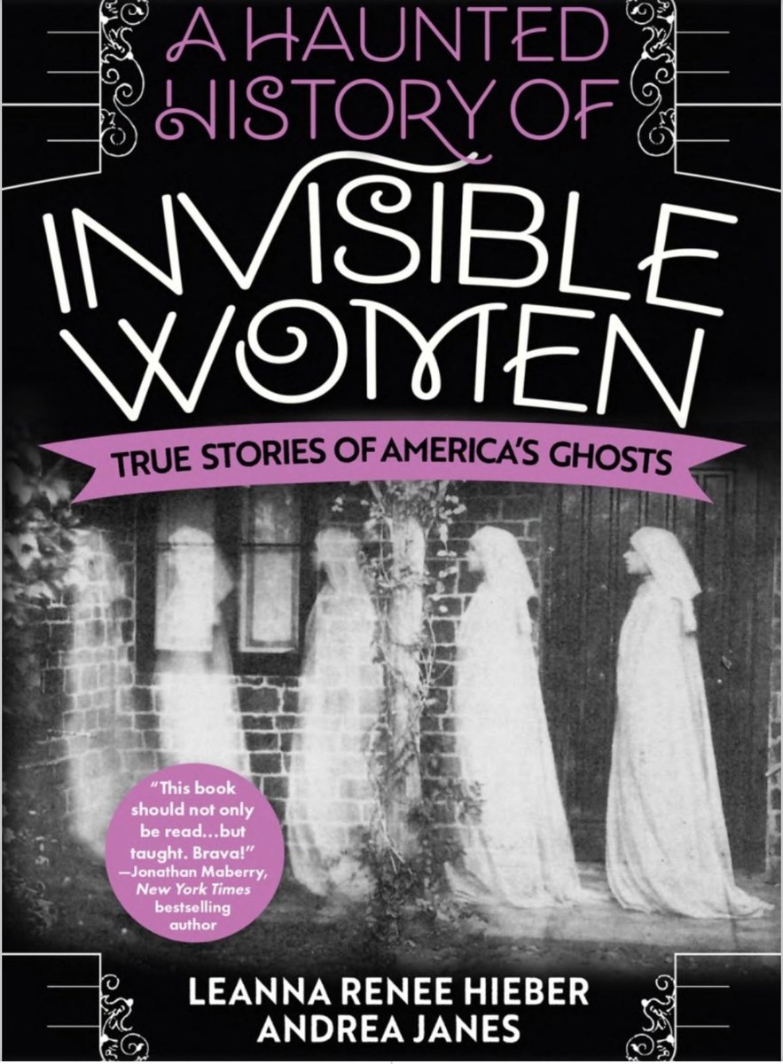 @WanderinBritchz @memizon @TheSpookyStuff @Leannarenee and her co-author Andrea Janes are unmatched historians in this area of study. Before I read their book I did not know that haunted history tours in the U.S. were pioneered by a woman! 👻💕I cannot recommend their book enough. They really dug deep!