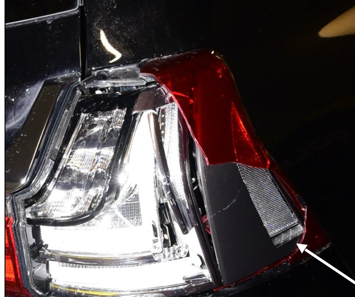 Do you think the CPD DASH CAM will show the taillight in THIS condition?