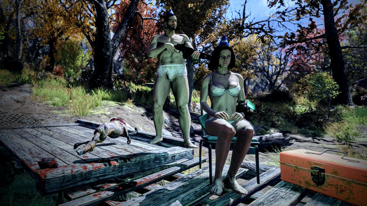 This was us after 4 hours

#Fallout76 on #GeForceNow

#GFNShare #GFN #CloudGaming

#FalloutGame #Fallout

#VirtualPhotography #VGPUnite #LandofVP #WorldofVP #ThePhotoMode #VPGamers #ArtisticofSociety #VPCommunity #VPRT #WIGVP