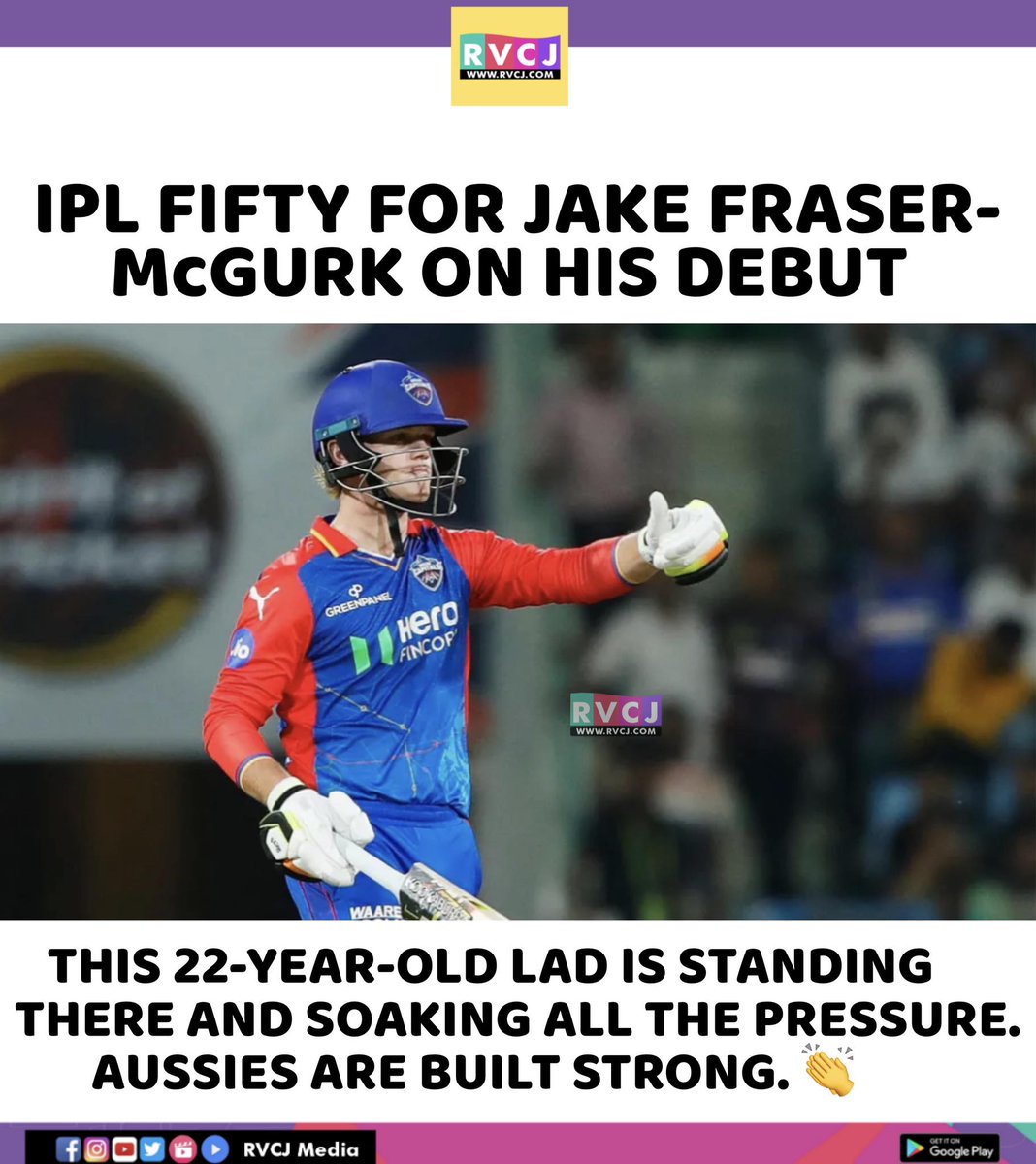 Fifty for Jake Fraser 🔥🔥