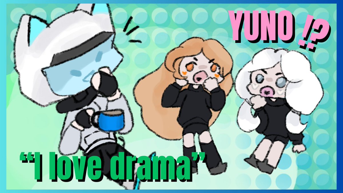 Some silly thumbnails I've made of Yuno and his friends!
 #sykkuno #sykkunofanart #YunoSykk #nopixelfanart #yunosykkfanart

(The videos in question)
1st youtu.be/Mij_RPJ2SpA?si…
2nd youtu.be/WVVPmO8aGqA?si…