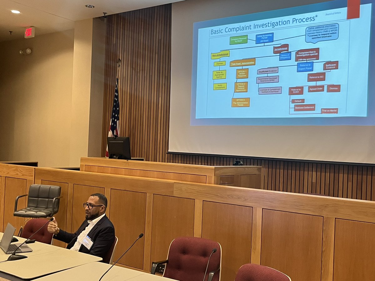 texasbaracd's tweet photo. Another great presentation just finished up at #TMAPCLE from Johnathan Stone on the topic, “Transitioning Between Administrative Law and Civil Litigation.”
#SBOTdiversity #diversityintheprofession #TXLawyer #TXlaw https://t.co/mGVar5XHs2