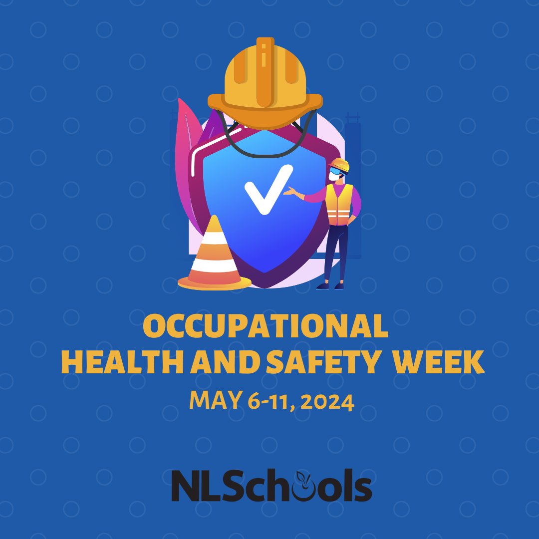 May 6 is the beginning of Occupational Health and Safety Week. The week is observed to focus on the importance of preventing injury and illness in the workplace, at home, and in the community. #NAOSH2024 @WorkplaceNL bit.ly/3vB5hak workplacenl.ca