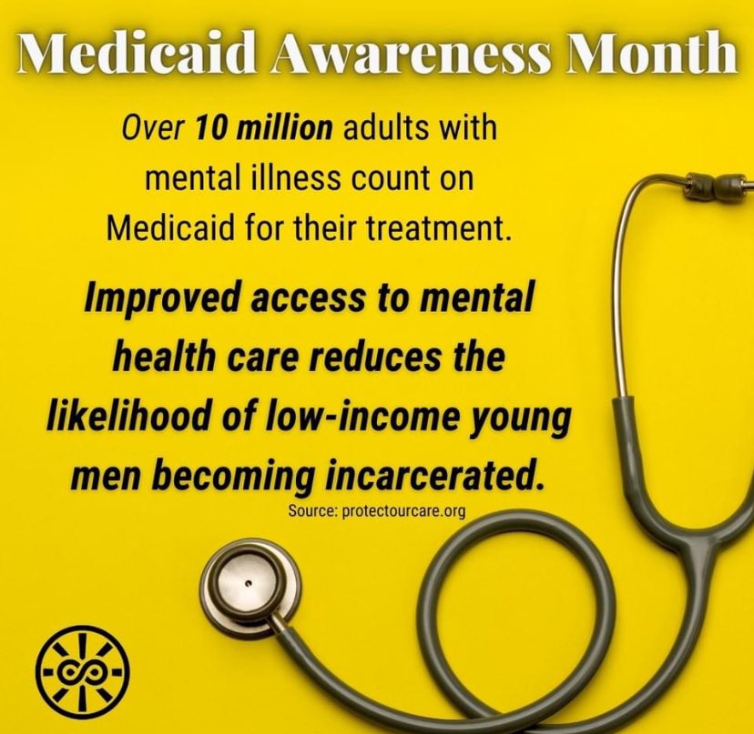 April is Medicaid Awareness Month! For many individuals battling mental illness and substance use disorders (SUD), its a lifeline, providing access to crucial treatments and services. Let's spread awareness and advocate for continued support and expansion of Medicaid!