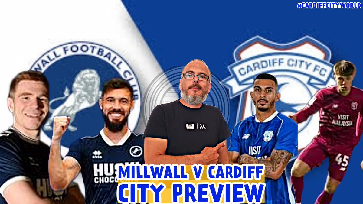 CCFCWorld's tweet photo. 🚨 7.15pm on #CardiffCityWorld 🚨 

Join @ACEcast_Nation host @Si1927 as he previews tomorrow's #EFL #Championship game as old enemies #Millwall &amp; #CardiffCity resume their rivalry

Watch 🎥 https://t.co/tMyFecT8We

#CCFC #Cardiff #Bluebirds #City #CDF #MilCar #MillwallCardiff https://t.co/QmljyznqNr