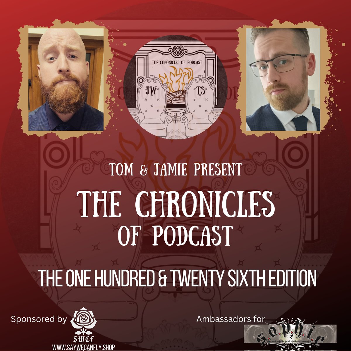 Join Jamie and Tom for laughs on The One Hundred and Twenty Sixth edition of The Chronicles of Podcast! WrestleMania, language ponderings, and more! youtu.be/FwIQPajg57k?si… thechroniclesofpodcast.com #TCOPod #TheChroniclesOfPodcast #WrestleMania40 #LanguagePonderings