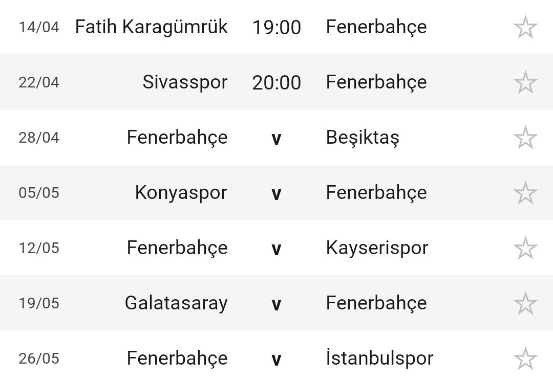 💥 Sizce Fenerbahçe kalan 7 maçta kaç puan toplar?