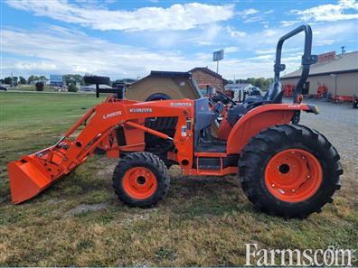 2018 Kubota L4060 ⬇️ Front loader, 3 point hitch, 4WD & more, listed by @RicerEquipment. 🔗usfarmer.com/tractors/kubot… #USFarmer #FarmEquipment #Kubota #AgTwitter #Tractor #OhioAg #FarmTractor #Tractors #FarmMachinery