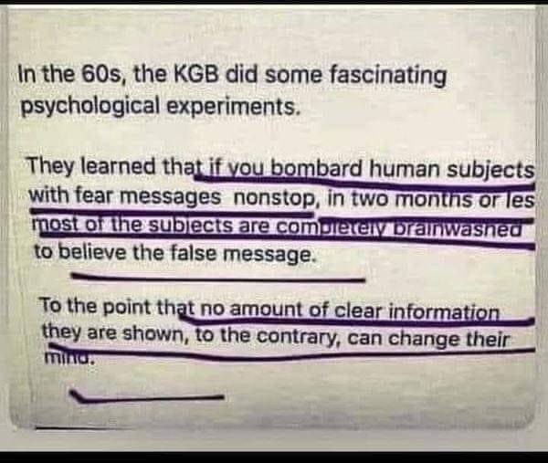 Re-examine *everything*--and I do mean everything. Our society was built on lies upon lies. The political duopoly is a lie. Everything about Covid was a lie. 'Official' health info is a pack of lies. Also, climate change is a lie. #Research #Read #BeginnersMind