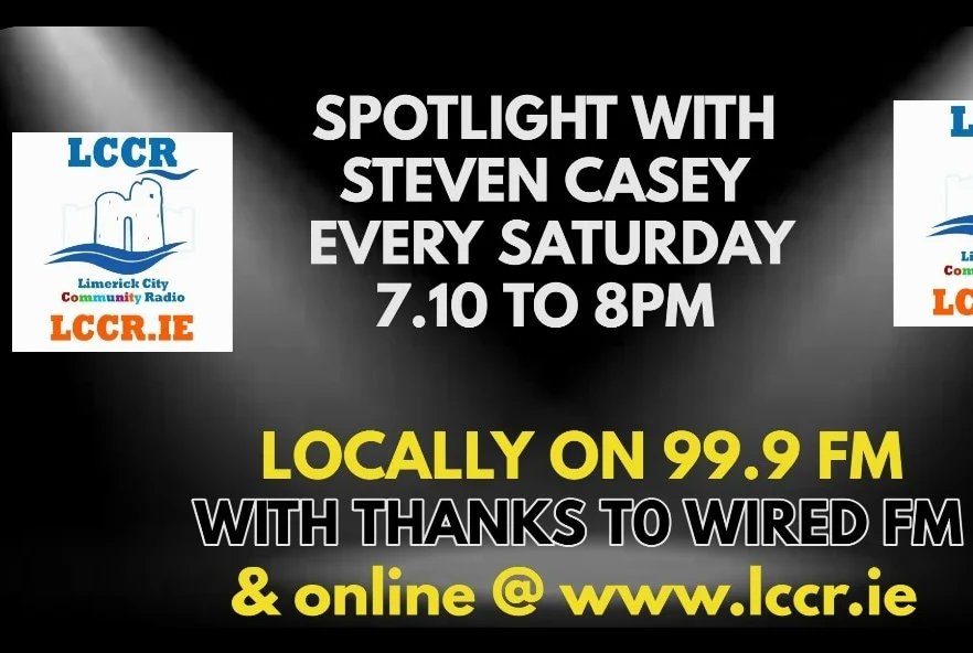 Spotlight airs Saturdays from 7.10pm on lccr.ie and 99.9fm, after The Rock Show. @LCCR1 @wiredfm (2/2)