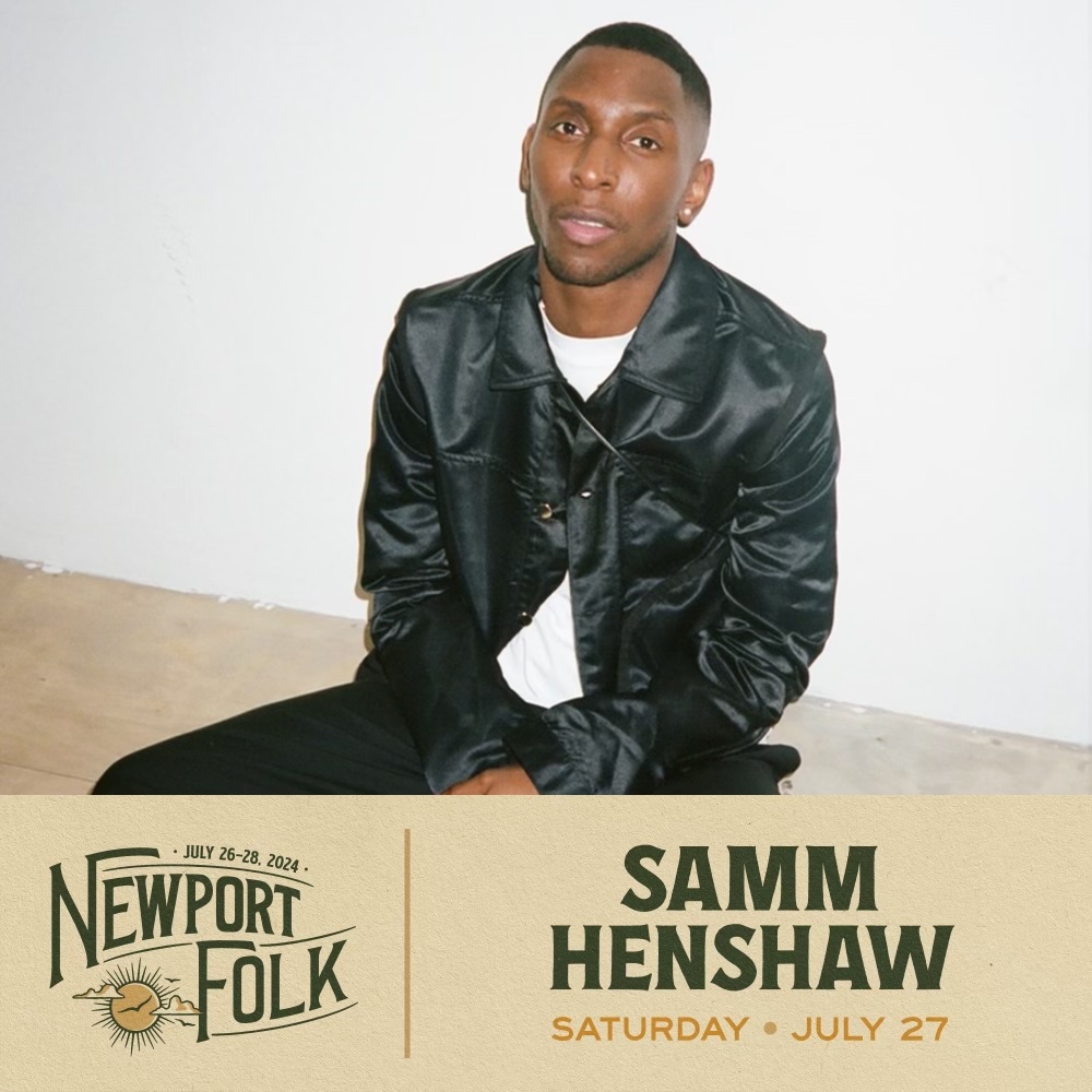 ARTIST ANNOUNCEMENT: Get ready to be amazed by the incredible Samm Henshaw! For his Artist Give, Newport Festivals Foundation will provide a grant to @staxmusicacademy an after school and summer music institute located adjacent to the home of the legendary label Stax Records.
