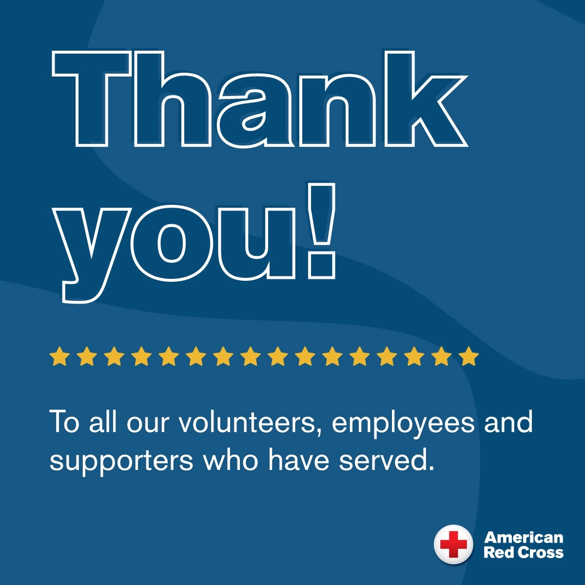 As we say mahalo to our volunteers this month, we want to give a special thanks to our veterans who volunteer to serve and our volunteers who serve our veterans. If you want to learn more about our Service to the Armed Forces and veterans, please visit redcross.org/hawaii