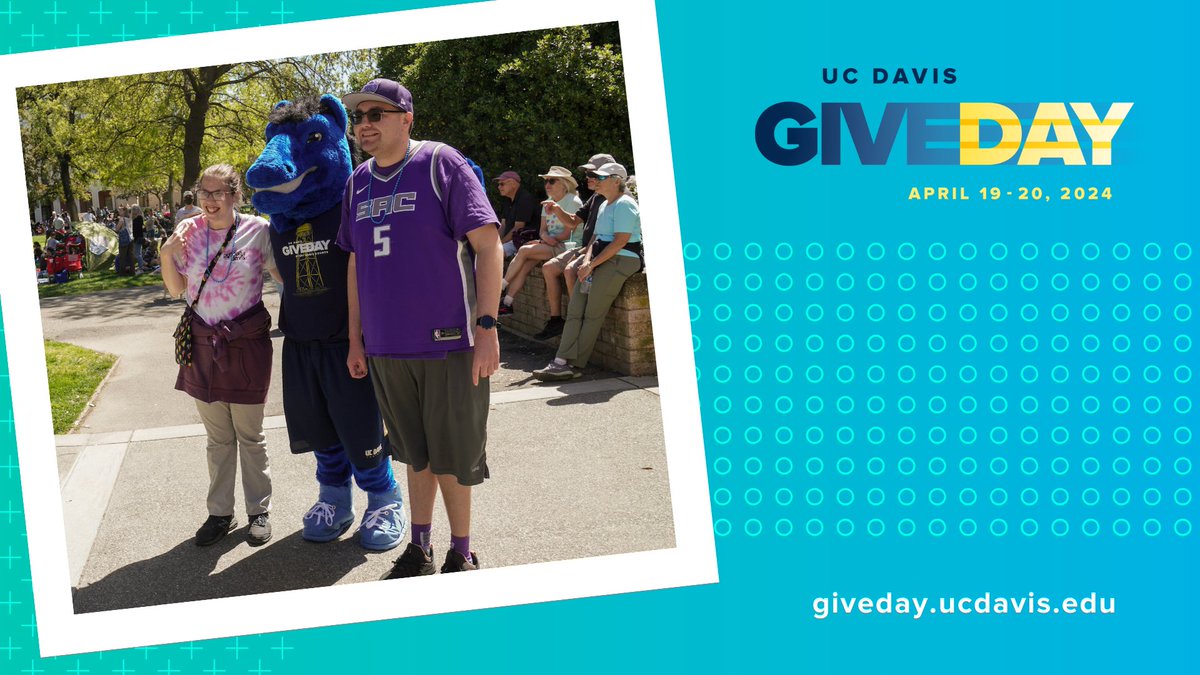 We're one week until Give Day! Learn more about how your support can help pursue the ambitious research goals that have long defined UC Davis and continue to drive us today: ucdav.is/GiveDay2024 #OurUCDavis | #UCDavisGiveDay