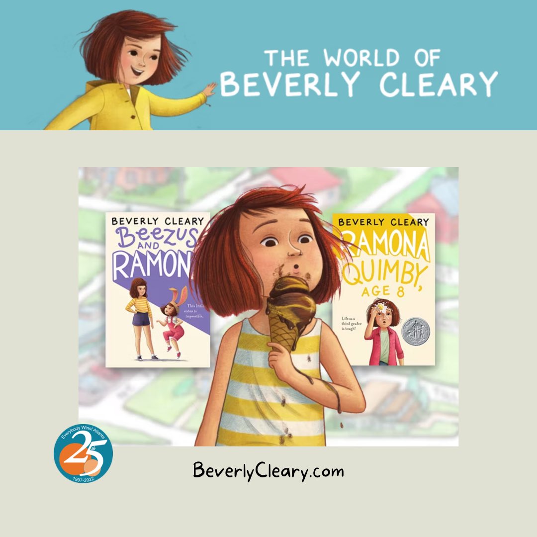It is Drop Everything and Read Day! In honor of Beverly Cleary’s birthday, check out this video of Ask Beverly Cleary.
 
youtube.com/watch?v=Rb6zIc…
 
#EWA #EWAtlanta #literacy #atlantanonprofits #reading #mentoringmatters #volunteer