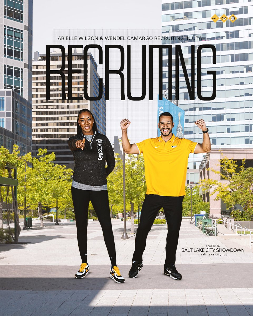 Recruiting this weekend in The Beehive State 🐝🏔️

#MIZ 🐯🏐