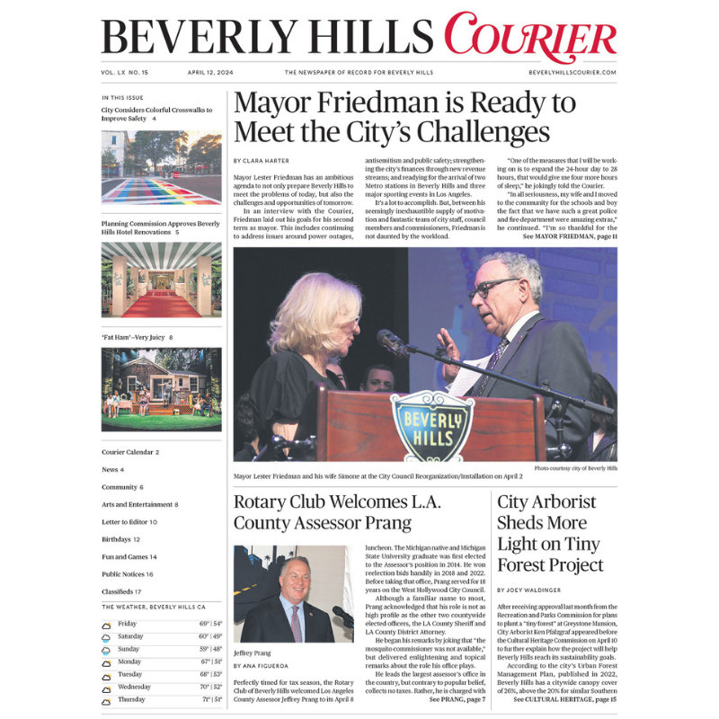 Happy Friday #beverlyhills 💕 🌴 Get your latest news here beverlyhillscourier.com