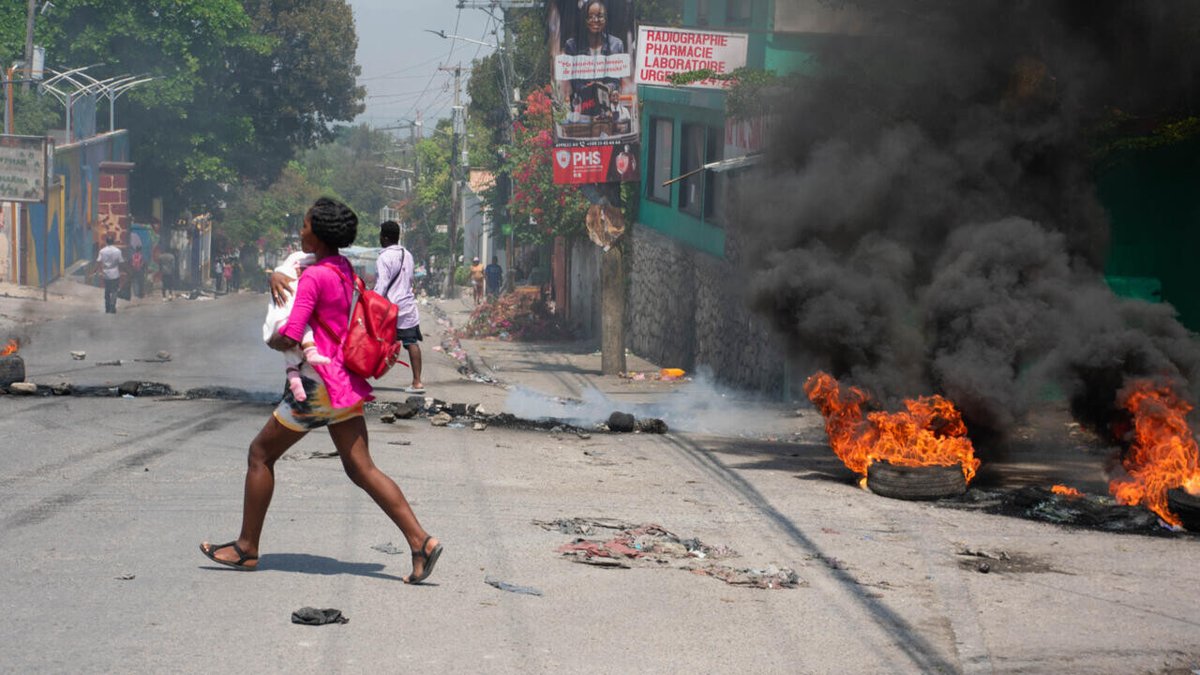 Près de 100 000 Haïtiens ont fui Port-au-Prince en un mois, selon l'ONU ➡️ go.france24.com/MXj