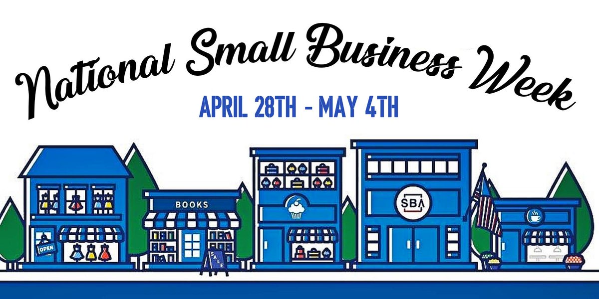 Save the dates! Small Business Week 2024 is coming up April 28th through May 4th. #indiebusinessowners #smallbusinessweek