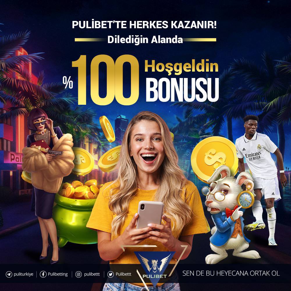 Seviye atlamak için hazır mısınız?💰 Kazançlarınızı Pulibet’te en üst düzeye çıkarın! 🚀 1️⃣0️⃣0️⃣0️⃣ TL'ye kadar Hoşgeldin Bonusu ile şansınızı deneyin.🎰