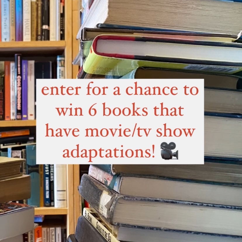 This one’s for the fandoms — enter for a chance to win 6 books that have movie/TV show adaptations across all genres (!!!) bit.ly/4cQUmd7