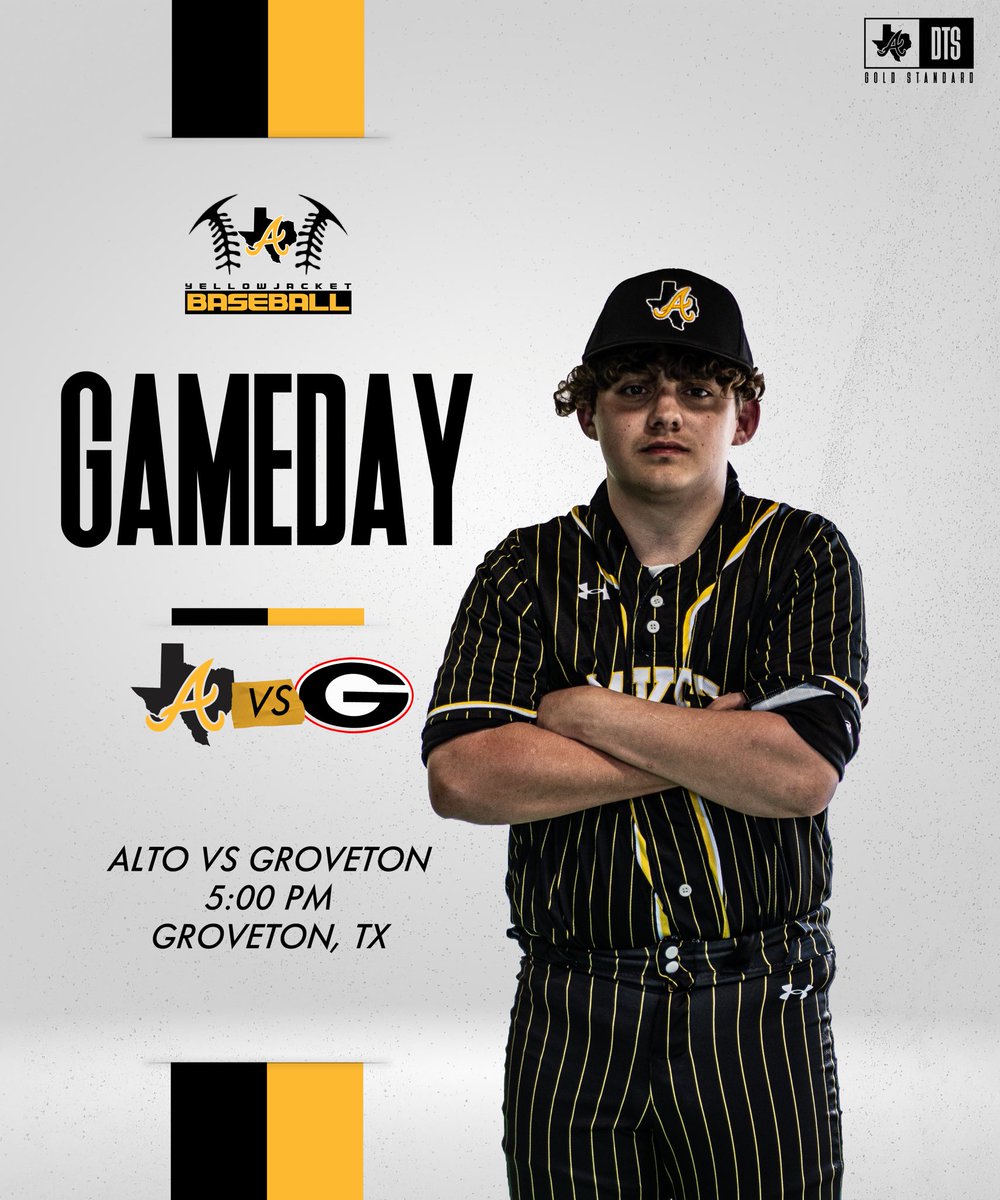 ⚾️GAMEDAY⚾️ 🆚 Groveton 📍Groveton, TX ⌚️5:00 pm #DTS