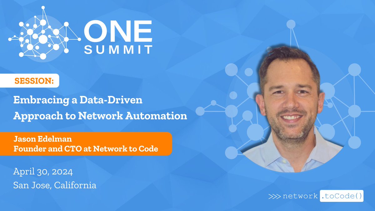 🌟 Exciting news! Our Founder & CTO, @jedelman8, will be presenting at @linuxfoundation’s #ONESummit in San Jose, CA, later this month! 📅 Save the date: April 30th! Dive into the session details here: hubs.ly/Q02sJQVL0