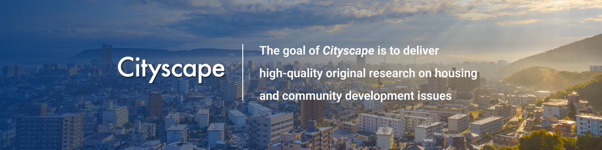 PD&R has posted a call for papers for a “Cityscape” symposium on landlords and HUD-assisted populations. Extended abstracts must be submitted by September 1, 2024. For more details, visit #HUDUser: tinyurl.com/5e4tc4x8