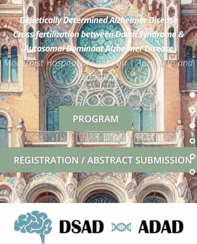 ⏰ 11 i 12 d’abril Congrés dsad-adad.com al Recinte Modernista de Sant Pau🏩 200 participants 🔝<a href="/HospitalSantPau/">Sant Pau - Campus Salut Barcelona</a> <a href="/hospitalclinic/">Hospital Clínic</a>