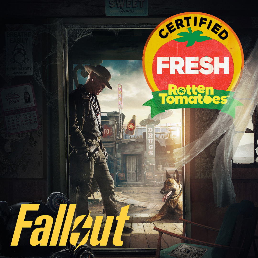 #Fallout is now Certified Fresh at 92% on the Tomatometer, with 49 reviews: rottentomatoes.com/tv/fallout/s01…