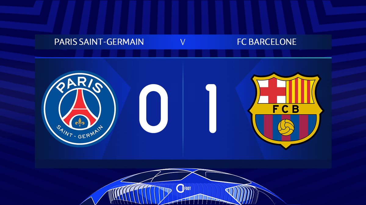 Raphinha gave Barcelona the lead. 🚀 #PSGBAR