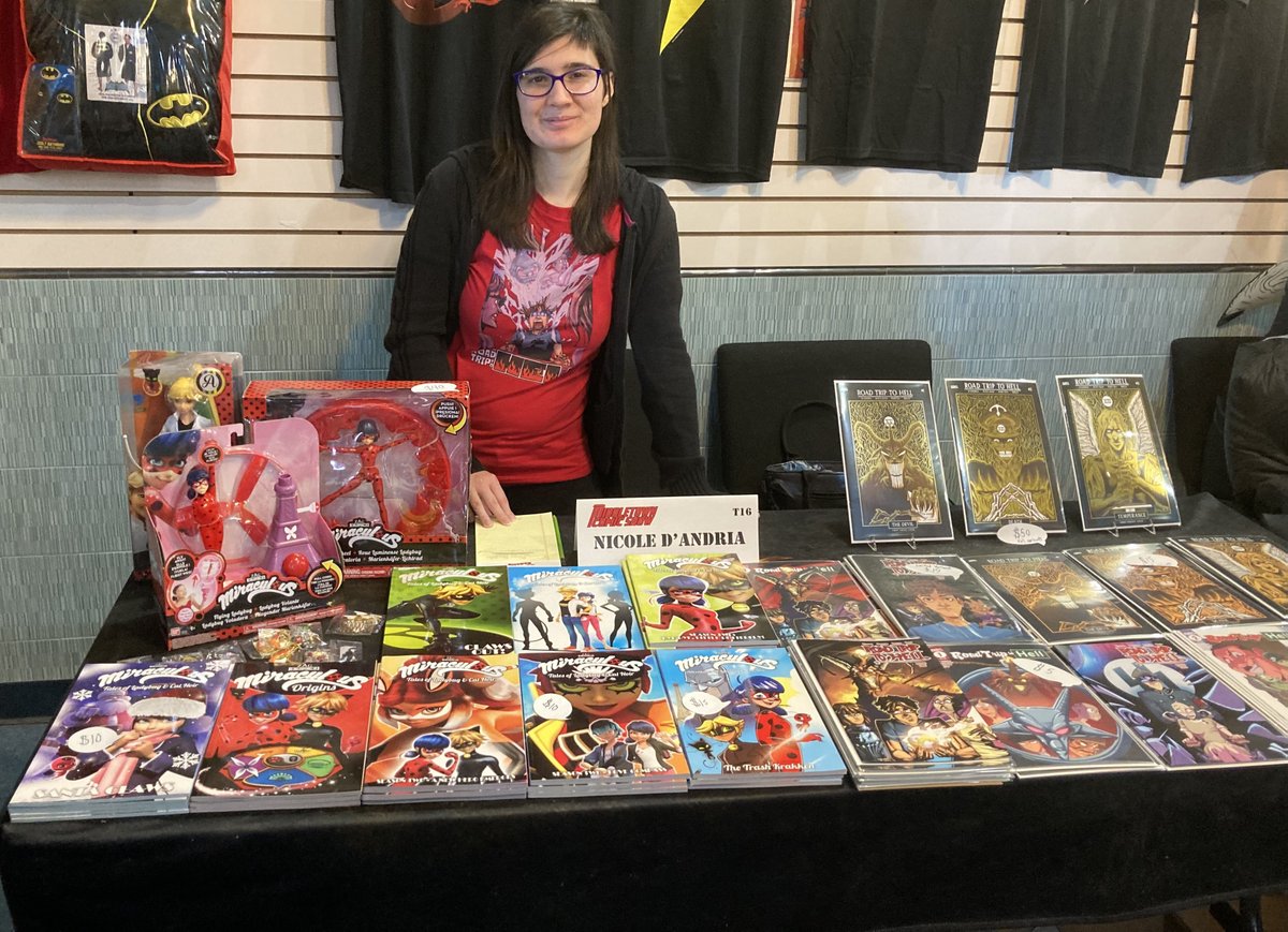 This weekend I'll be at Lehigh Valley Comic Con! Be sure to swing by and say hi. I'll have a lot of the inventory I had on Free Comic Book Day last year, which you can see in the image below! lehighvalleycomicconvention.com/index.html