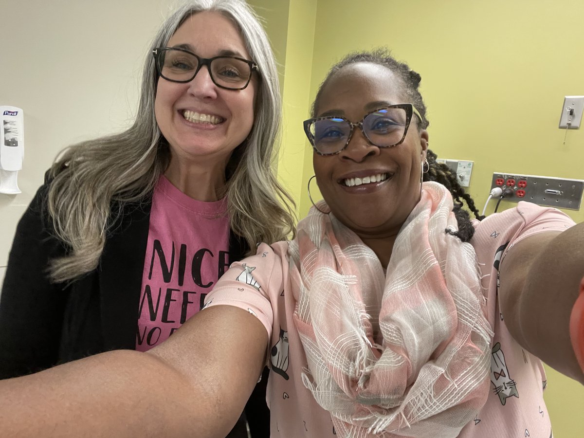Today, on #InternationalDayofPink, many @MacUPediatrics faculty & staff wore pink to show our unwavering support for the 2SLGBTQIA+ community and reject discrimination & bullying in all forms. Let's foster an environment of safety, equity, and acceptance for all. 🩷#LoveOverHate